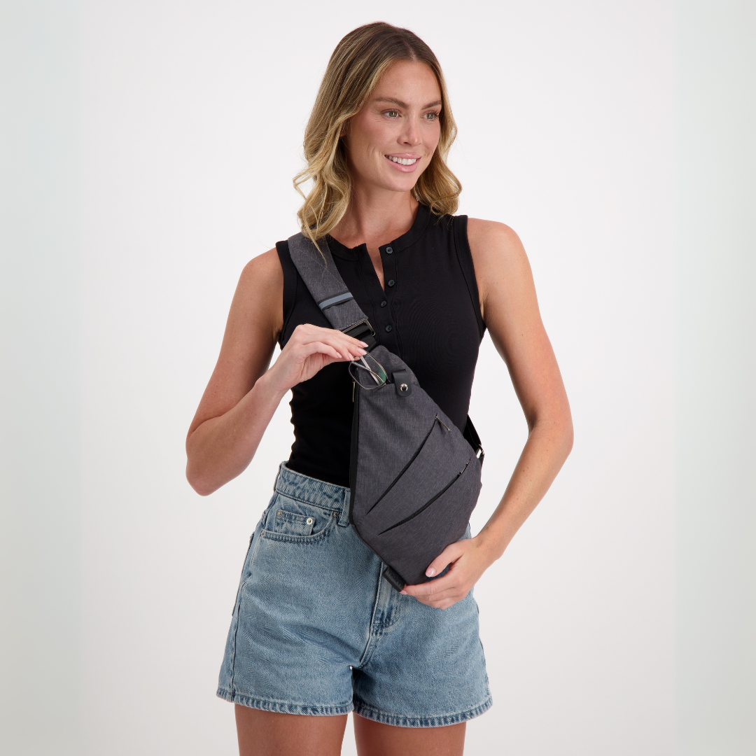 SafeTravel Crossbody Bag