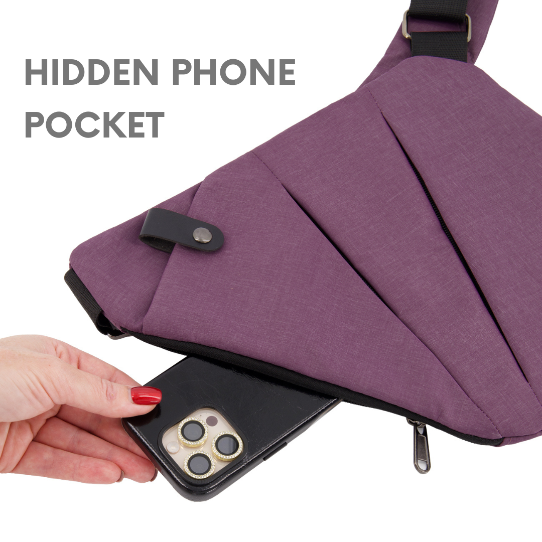 SafeTravel Crossbody Bag