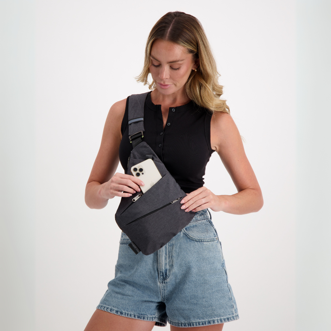 SafeTravel Crossbody Bag
