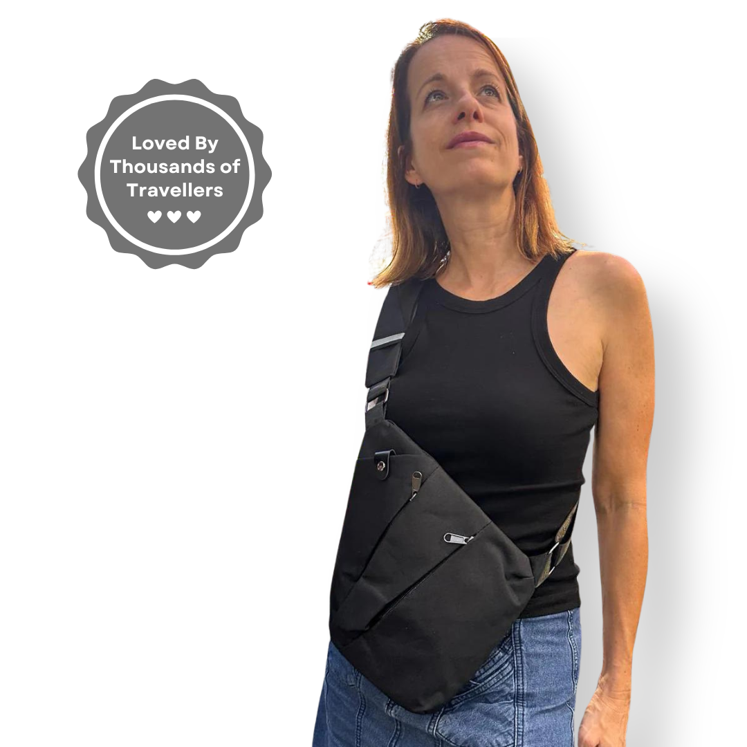 SafeTravel Crossbody Bag