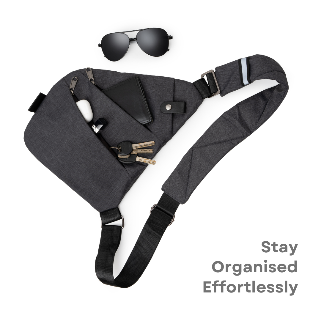 SafeTravel Crossbody Bag