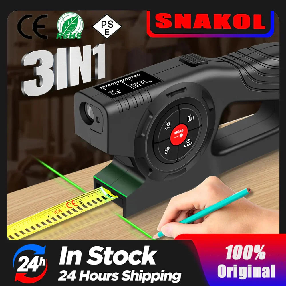 Day #6 Durable, Compact 3-in-1 Laser: Replace More, Carry Less Daily