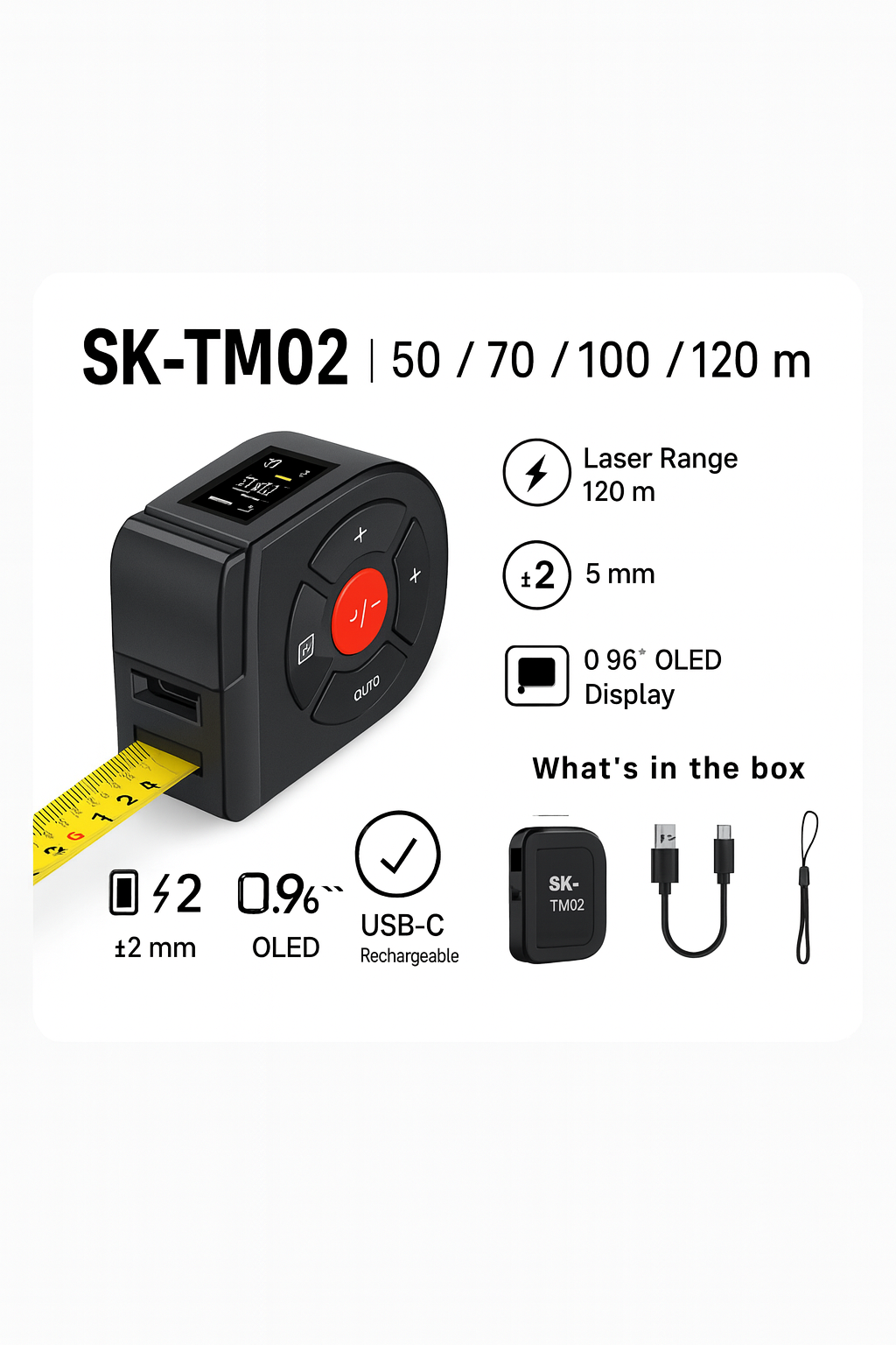 Smart Laser Tape Measure