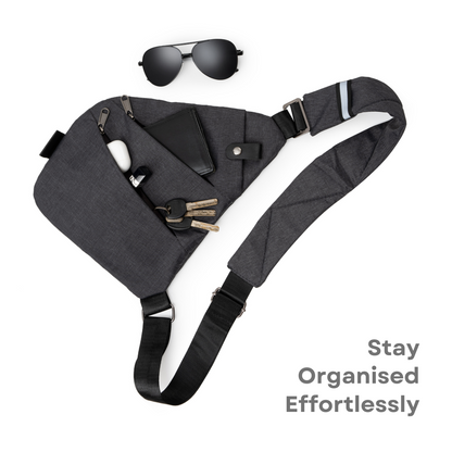 SafeTravel Crossbody Bag